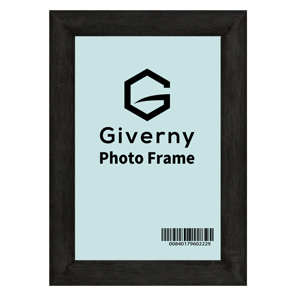 Giverny 4x6 Photo Picture Frames, Dark Grey Photo Frames, Tabletop or Wall Mounting Display for Home & Office Decor, Set of 10